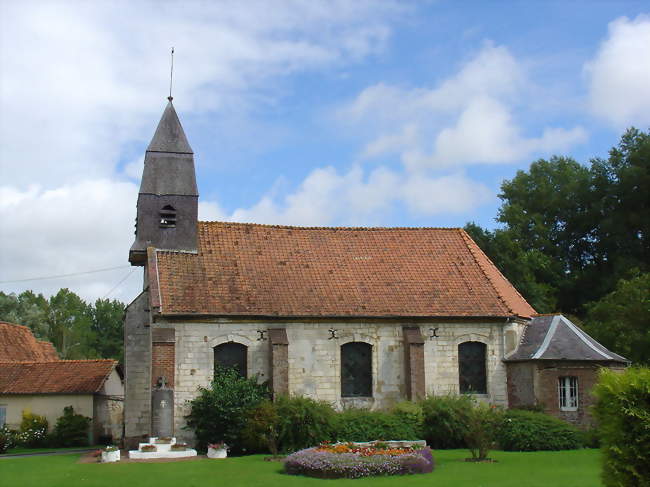 L'église Saint-Thomas-de-Cantorbéry - Aubrometz (62390) - Pas-de-Calais