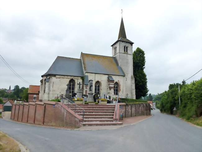 Église Saint-Gilles - Auchy-au-Bois (62190) - Pas-de-Calais
