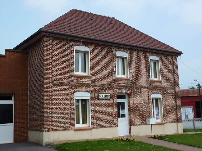 La mairie - Aumerval (62550) - Pas-de-Calais