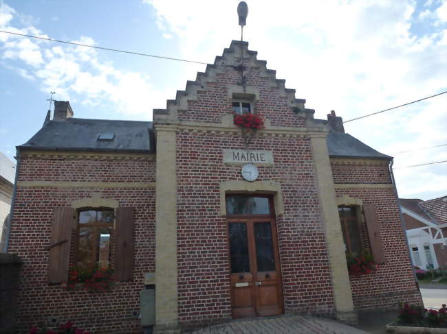 La mairie - Autingues (62610) - Pas-de-Calais
