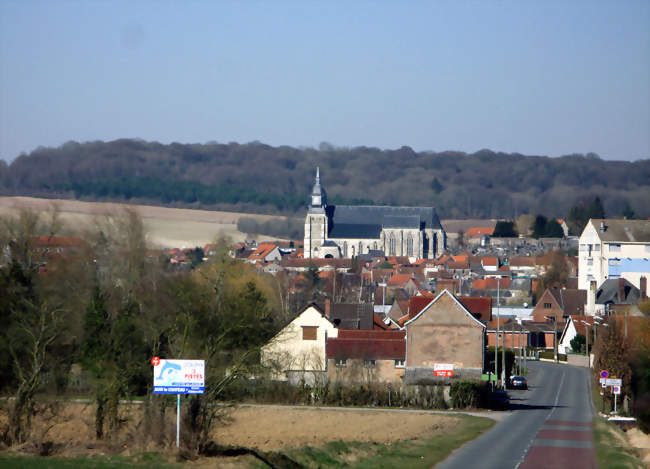 Panorama sur la ville - Auxi-le-Château (62390) - Pas-de-Calais