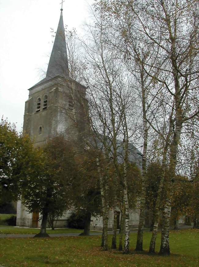 L'église Saint-Léger, monument historique - Averdoingt (62127) - Pas-de-Calais