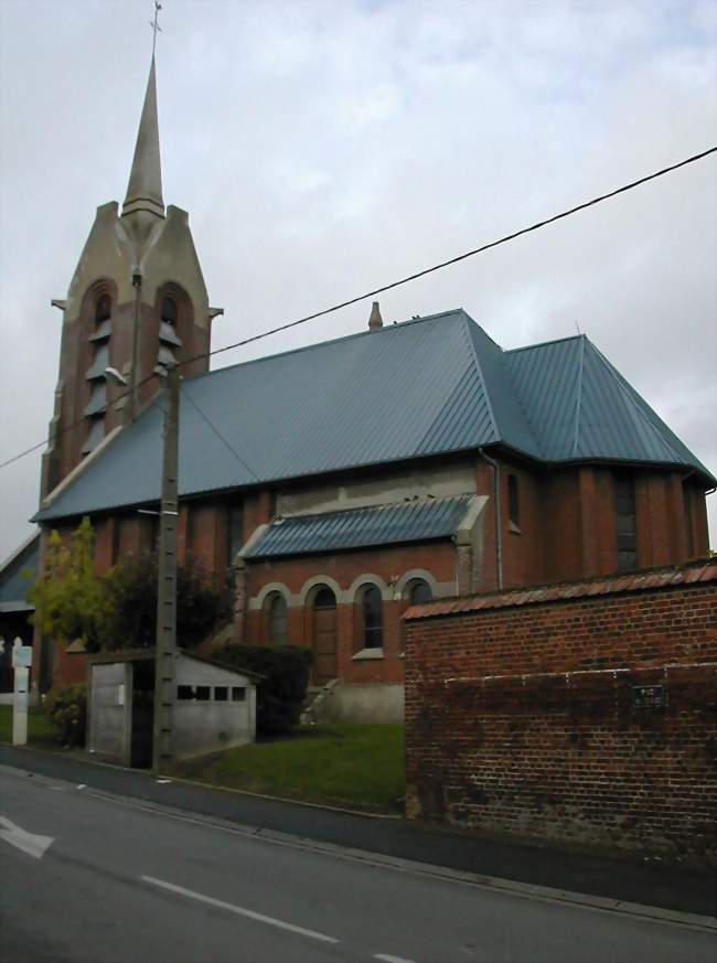 L'église Saint-Libaire - Ayette (62116) - Pas-de-Calais