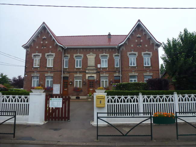 La mairie-école - Balinghem (62610) - Pas-de-Calais