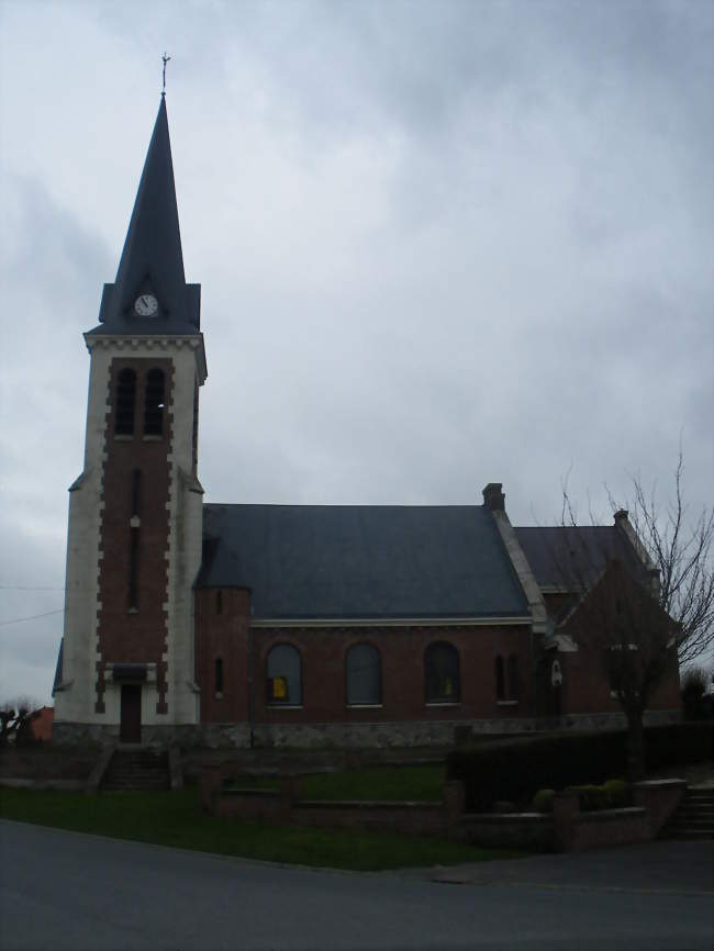 L'église Saint-Martin - Barastre (62124) - Pas-de-Calais