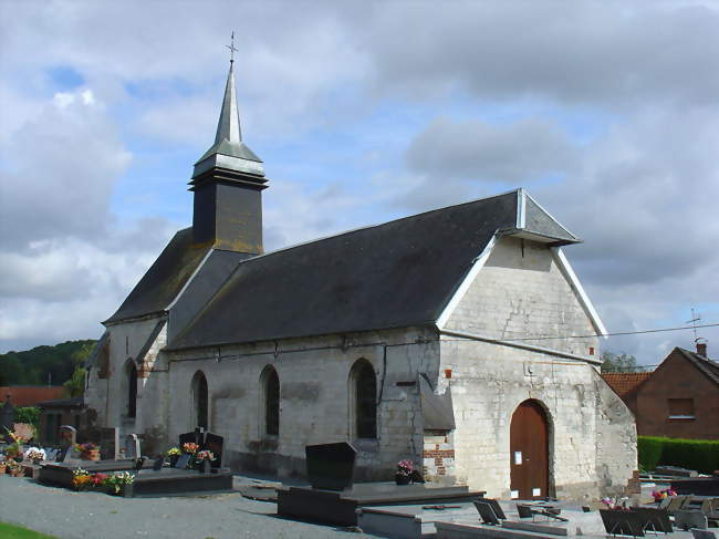 L'église Saint-Léger - Bergueneuse (62134) - Pas-de-Calais