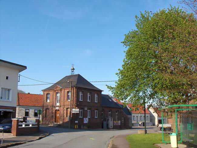La mairie - Berneville (62123) - Pas-de-Calais