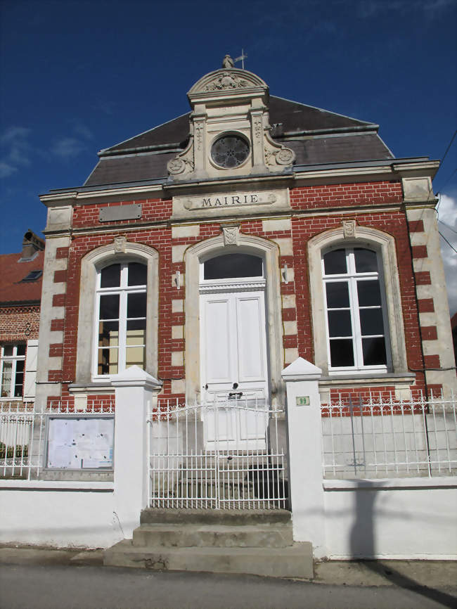 La mairie - Bernieulles (62170) - Pas-de-Calais