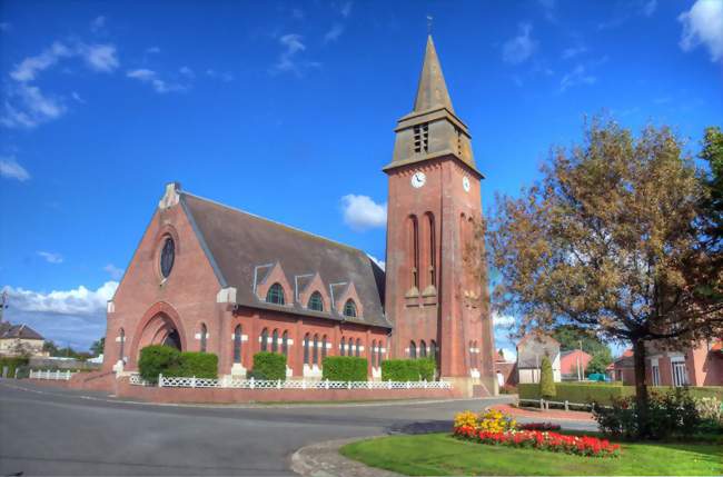 L'église Notre-Dame - Bertincourt (62124) - Pas-de-Calais