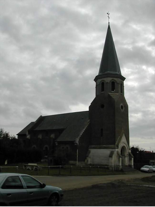 L'église Saint-Vaast - Biefvillers-lès-Bapaume (62450) - Pas-de-Calais