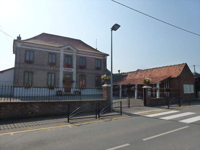 La mairie - Bonningues-lès-Ardres (62890) - Pas-de-Calais