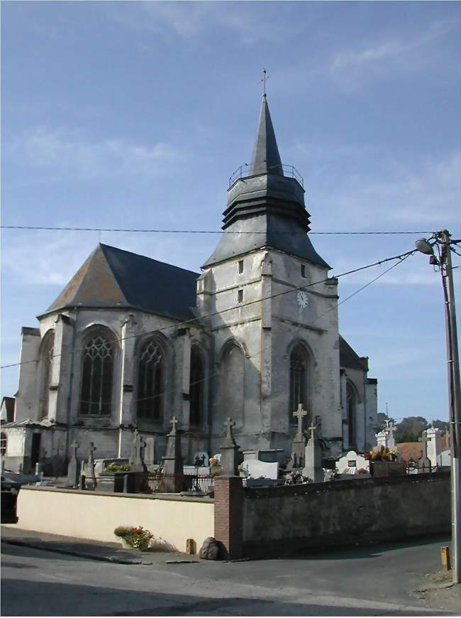 L'église, monument historique - Brimeux (62170) - Pas-de-Calais