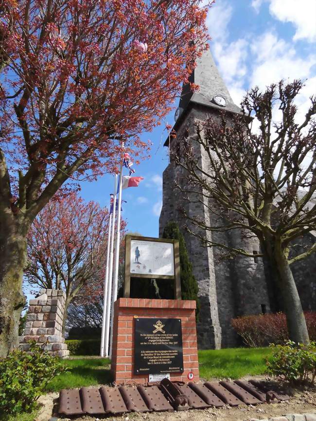 Monument du Souvenir Français - Bullecourt (62128) - Pas-de-Calais