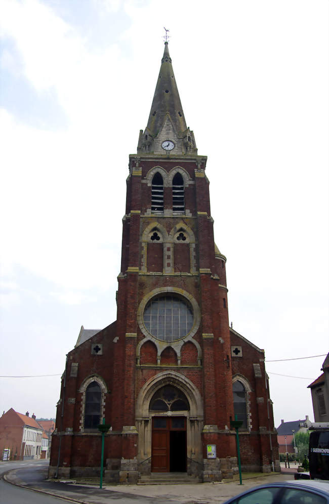 L'église Saint-Paul - Busnes (62350) - Pas-de-Calais