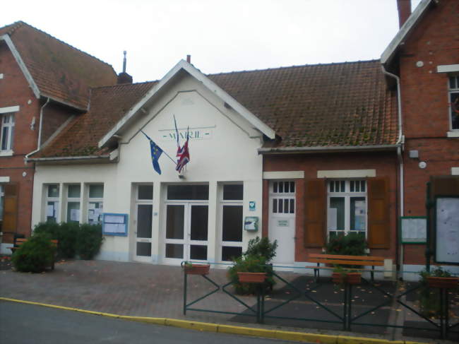 La mairie - Calonne-sur-la-Lys (62350) - Pas-de-Calais