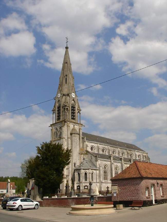 L'église Saint-Martin - Campagne-lès-Hesdin (62870) - Pas-de-Calais