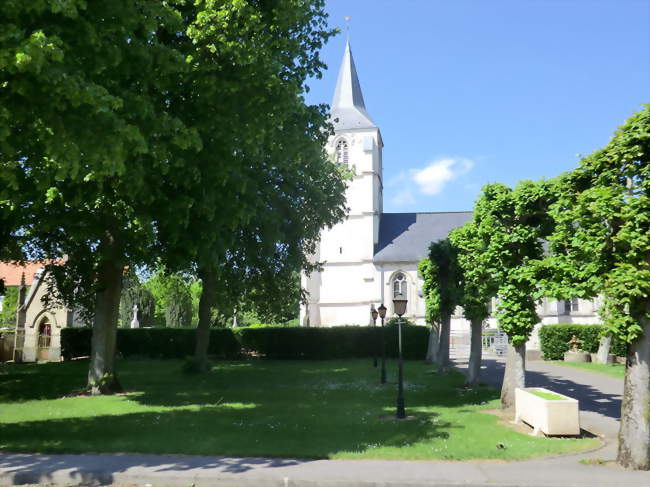 Église de Cléty, mai 2011 - Cléty (62380) - Pas-de-Calais