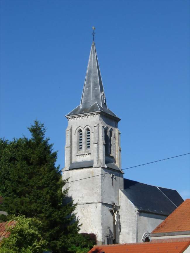 L'église Saint-Martin - Coulomby (62380) - Pas-de-Calais