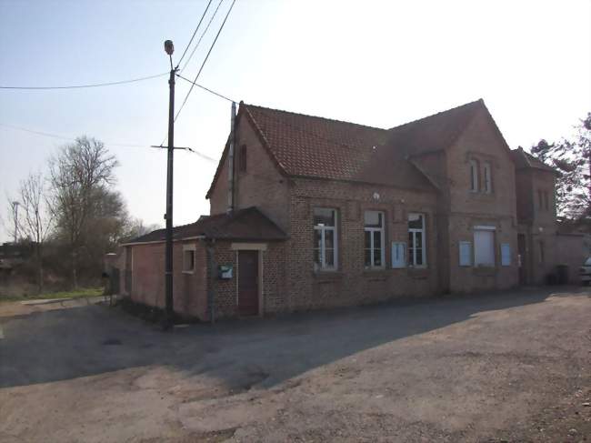 La mairie-école - Coupelle-Neuve (62310) - Pas-de-Calais
