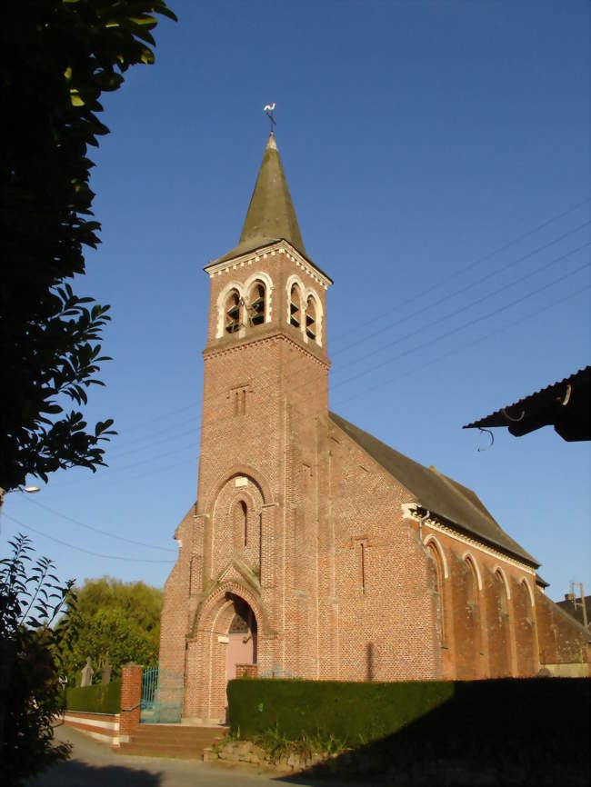 L'église Saint-Martin - Croisette (62130) - Pas-de-Calais