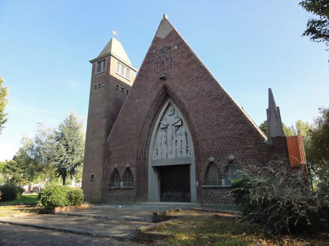 L'église Sainte-Barbe - Drocourt (62320) - Pas-de-Calais