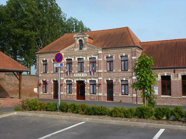 La mairie - Enquin-les-Mines (62145) - Pas-de-Calais
