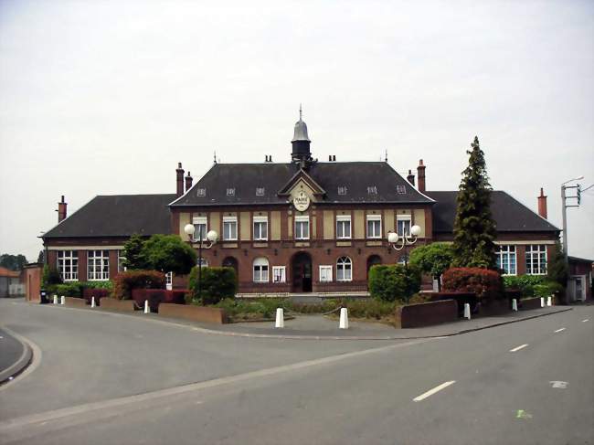 Façade de la mairie d'Épinoy - Épinoy (62860) - Pas-de-Calais
