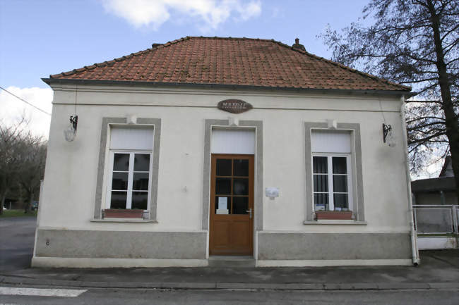 La mairie - Estréelles (62170) - Pas-de-Calais