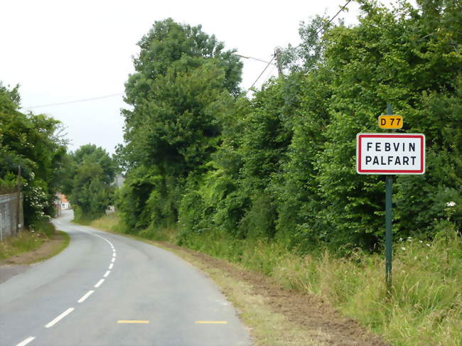Entrée de la commune - Febvin-Palfart (62960 ) - Pas-de-Calais