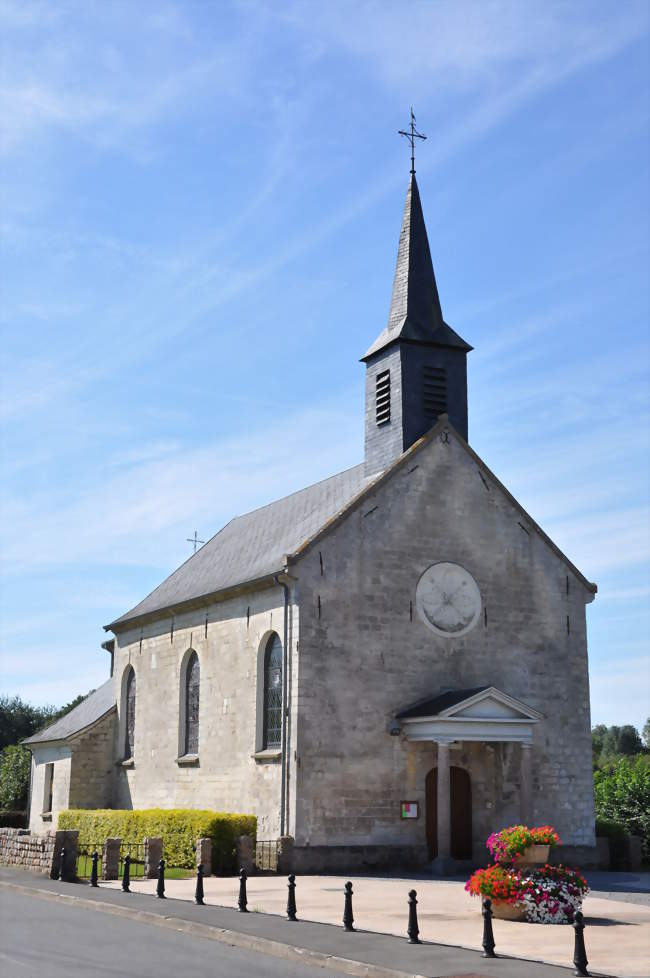 L'église Saint Lugle-Saint Luglien - Ferfay (62260) - Pas-de-Calais