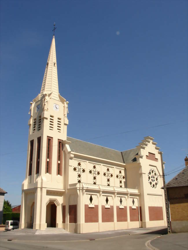 L'église Saint-Maurice - Ficheux (62173) - Pas-de-Calais