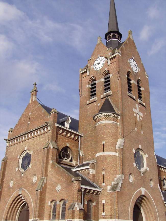 Église Notre-Dame du Joyel, à Fleurbaix - Fleurbaix (62840) - Pas-de-Calais