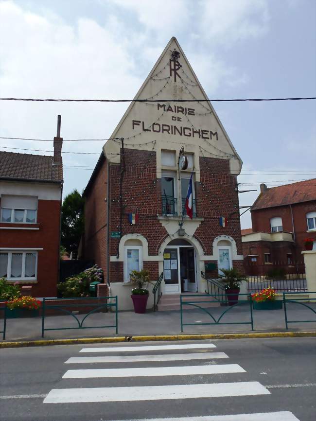 La mairie - Floringhem (62550) - Pas-de-Calais