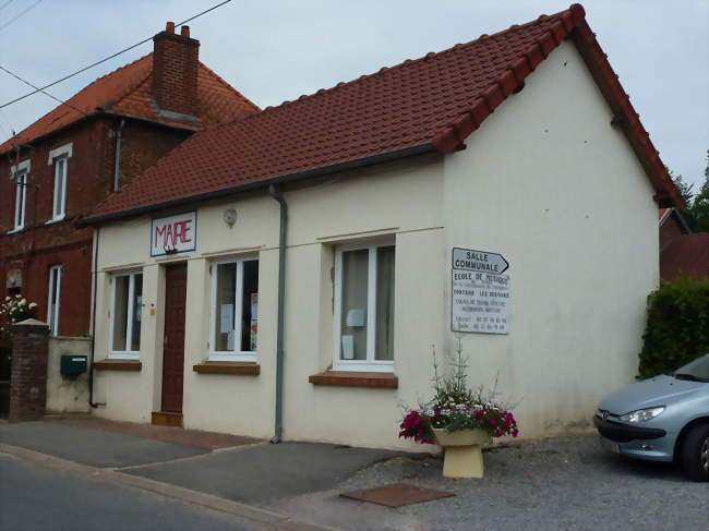 La mairie - Fontaine-lès-Hermans (62550) - Pas-de-Calais