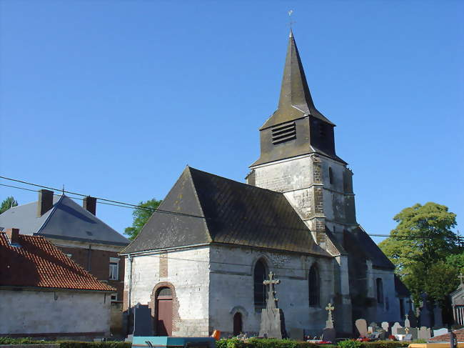L'église Saint-Martin - Foufflin-Ricametz (62130) - Pas-de-Calais