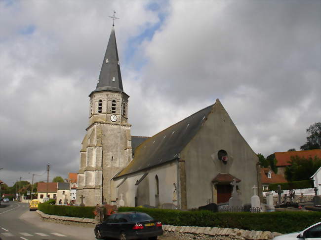 L'église Saint-Martin - Frencq (62630) - Pas-de-Calais