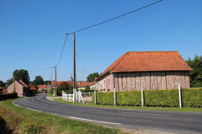 Vue du village - Gennes-Ivergny (62390) - Pas-de-Calais