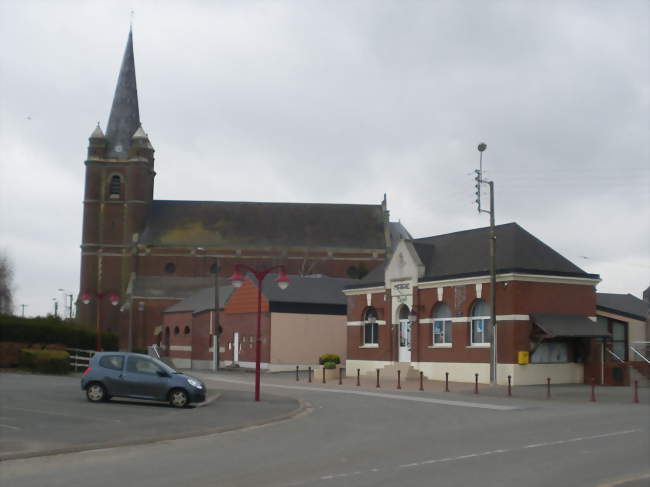 Centre de la commune - Graincourt-lès-Havrincourt (62147) - Pas-de-Calais