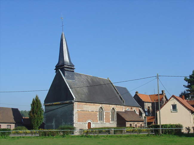 L'église Sainte-Gertrude - Grigny (62140) - Pas-de-Calais