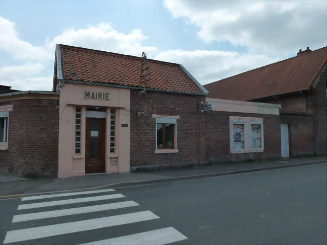 La mairie - Guarbecque (62330) - Pas-de-Calais