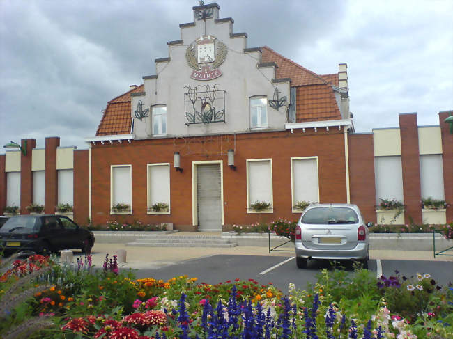 La mairie de Haisnes - Haisnes (62138) - Pas-de-Calais