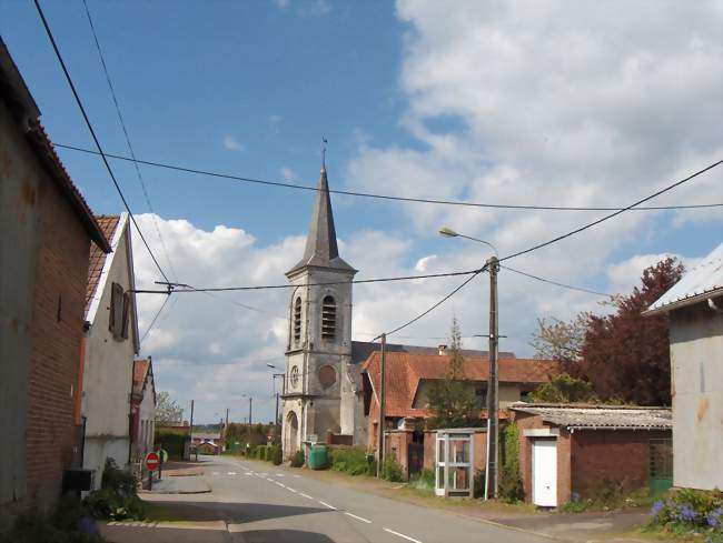 L'église - Halloy (62760) - Pas-de-Calais