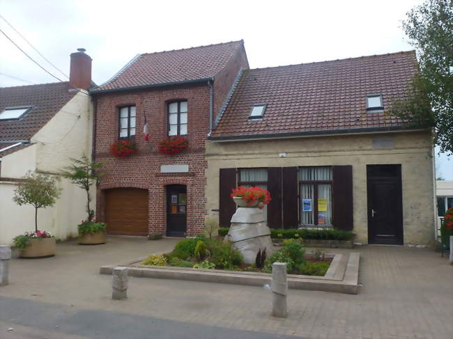 La mairie - Hames-Boucres (62340) - Pas-de-Calais