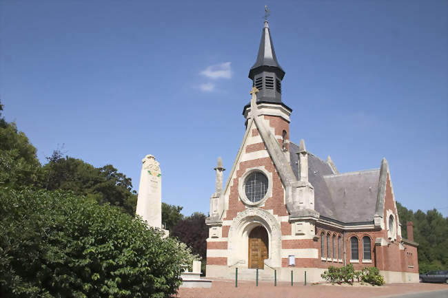 L'église d'haucourt - Haucourt (62156) - Pas-de-Calais