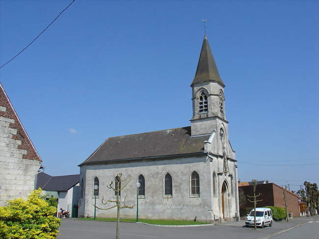 L'église Saint-Jean-Baptiste - Haute-Avesnes (62144) - Pas-de-Calais