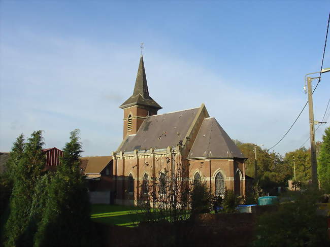 L'église Saint-Germain - Héninel (62128) - Pas-de-Calais