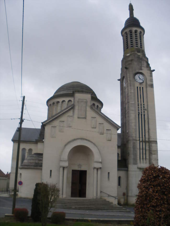 L'église Notre-Dame - Hermies (62147) - Pas-de-Calais