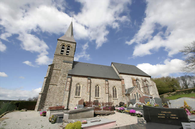 L'église Saint-Martin - Hubersent (62630) - Pas-de-Calais