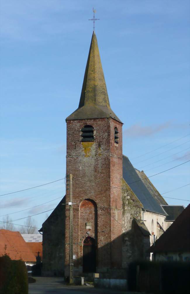 L'église Saint-Vaast - Humeruille (62130) - Pas-de-Calais