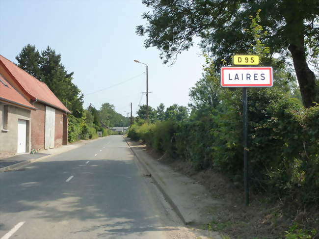 Entrée de la commune - Laires (62960) - Pas-de-Calais